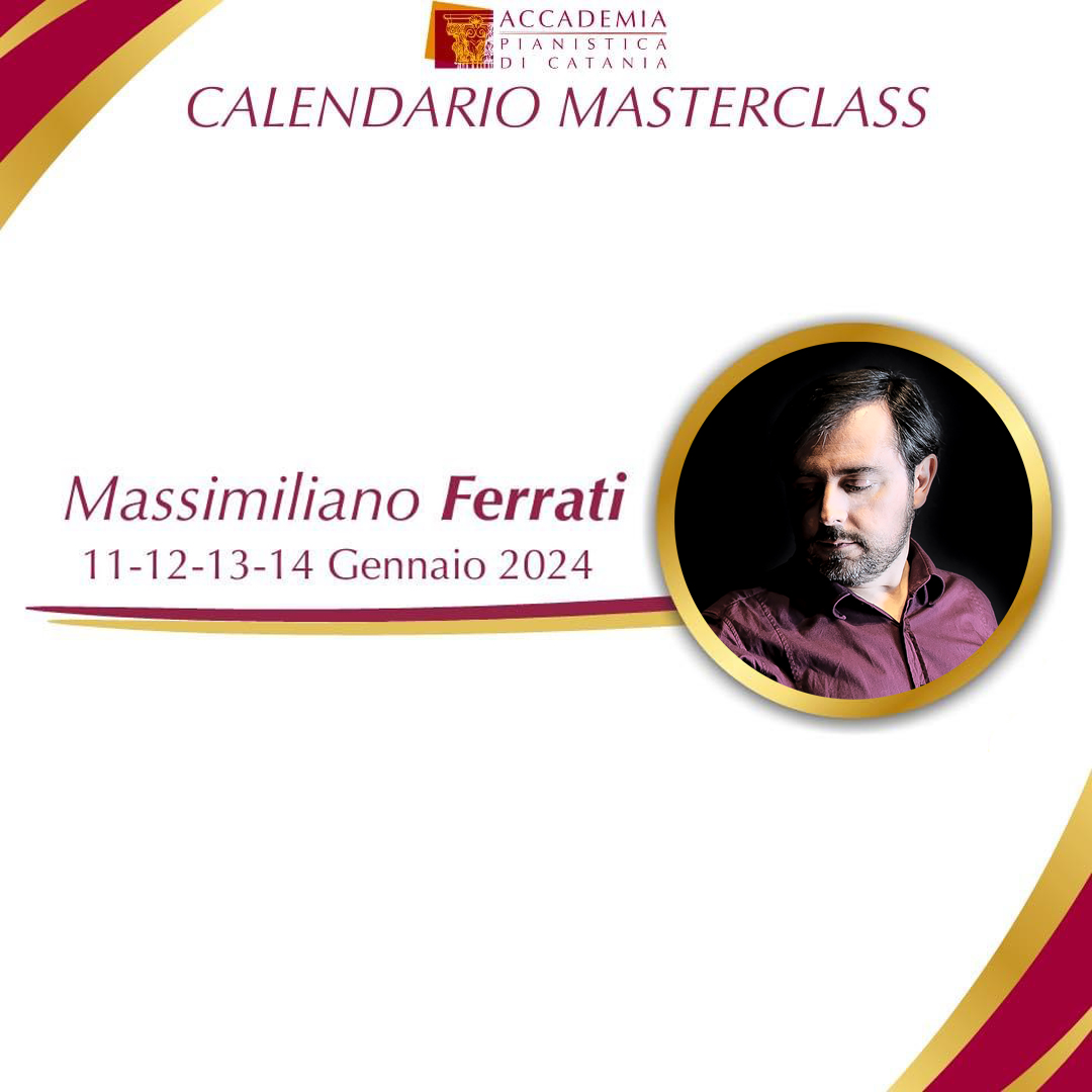 Masterclass in Catania (Italy) for the Accademia Pianistica di Catania
