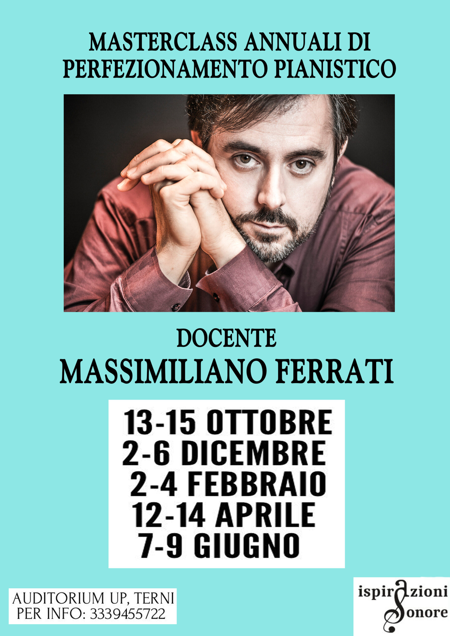 Masterclass in Terni (Italy) for Ispirazioni Sonore