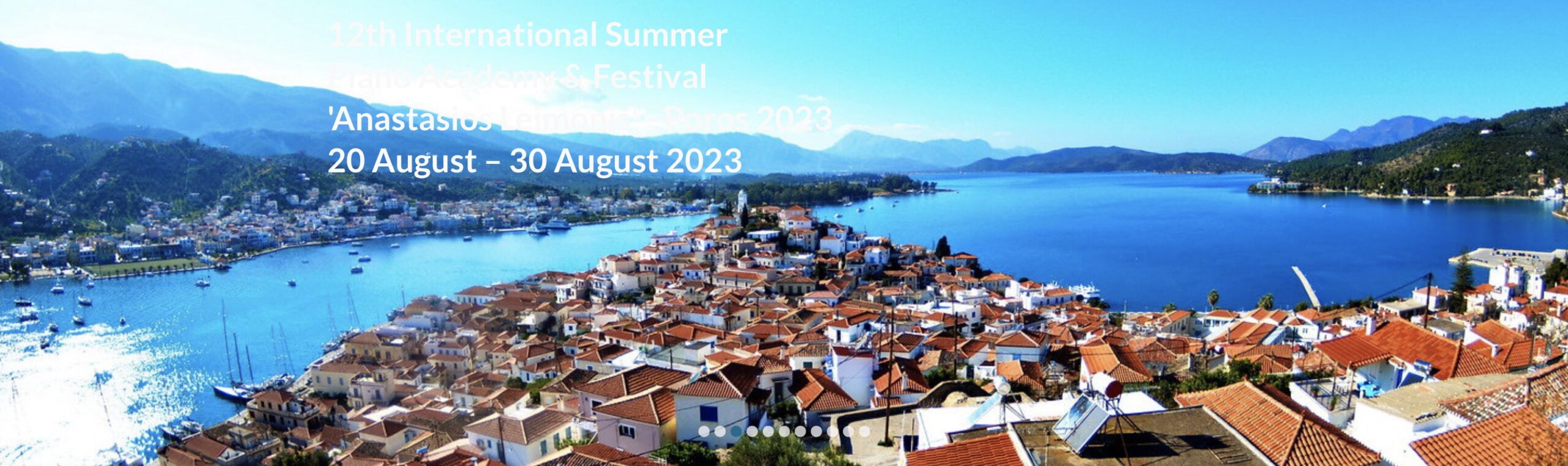 Masterclass in Poros (Greece)