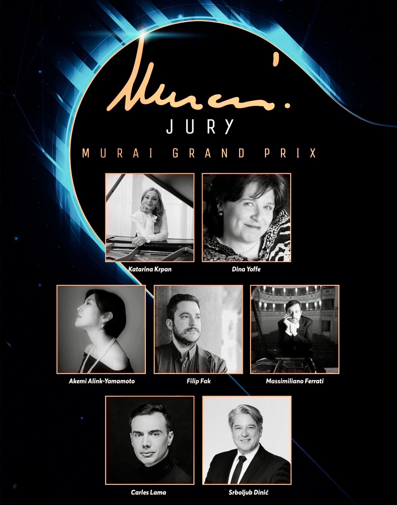 Jury Member International Piano Competition Memorial Jurica Muraj